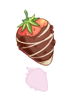Chocolate com Morangos