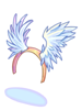 Costume Flapping Angel Wings