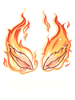 Costume Ears of Ifrit