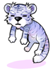 Costume White Tiger King Doll Hat